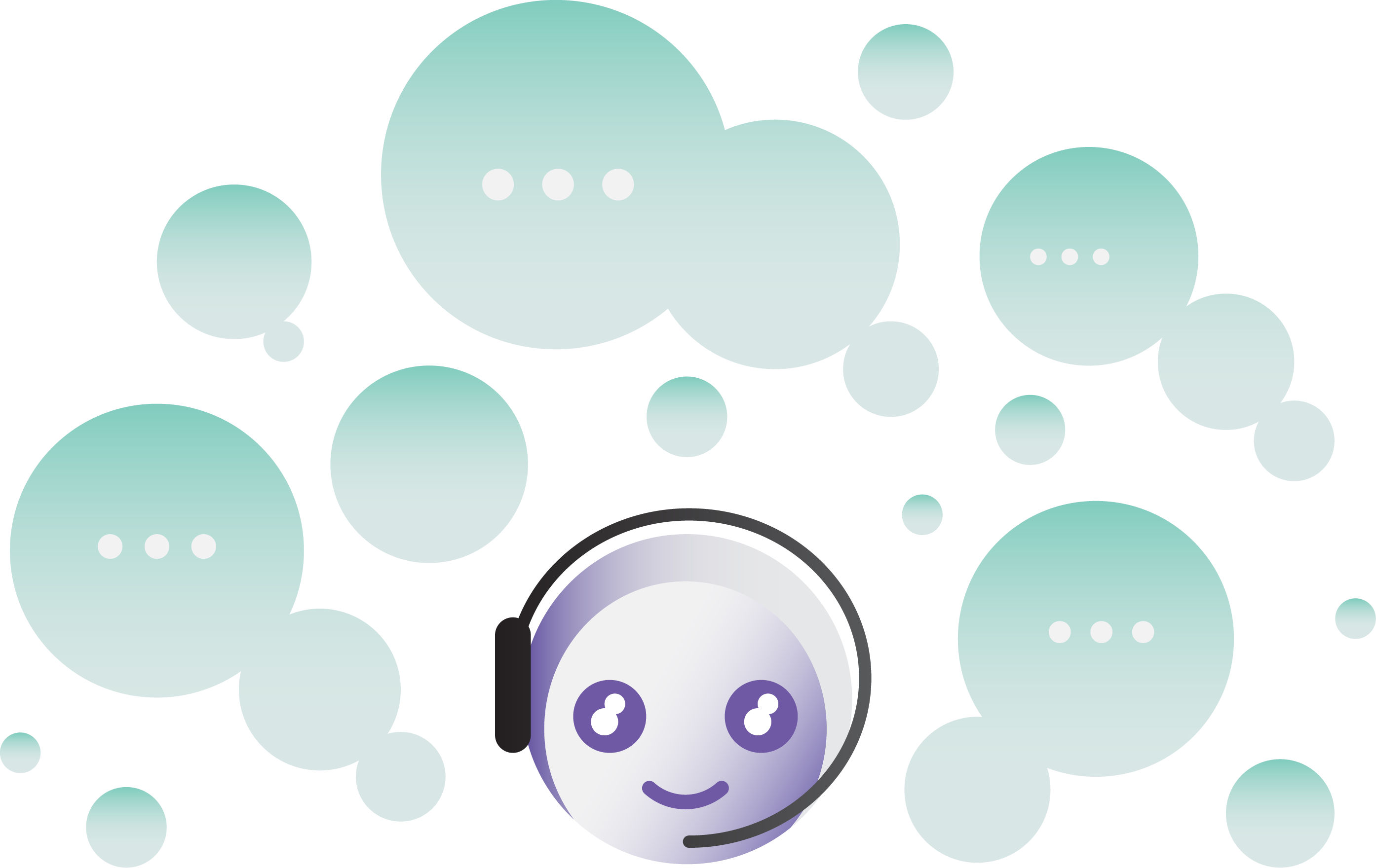 Customer chatting with chatbot